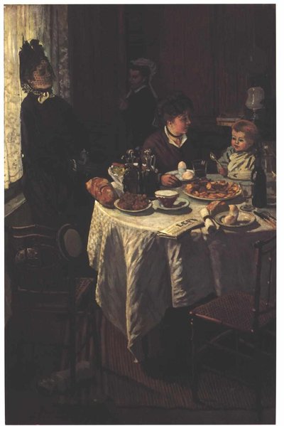 Das Frühstück von Claude Monet
